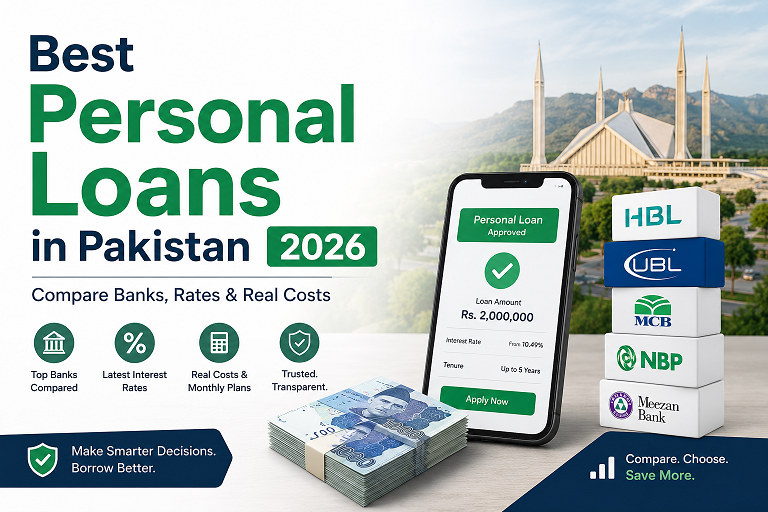 Best Personal Loans in Pakistan 2026
