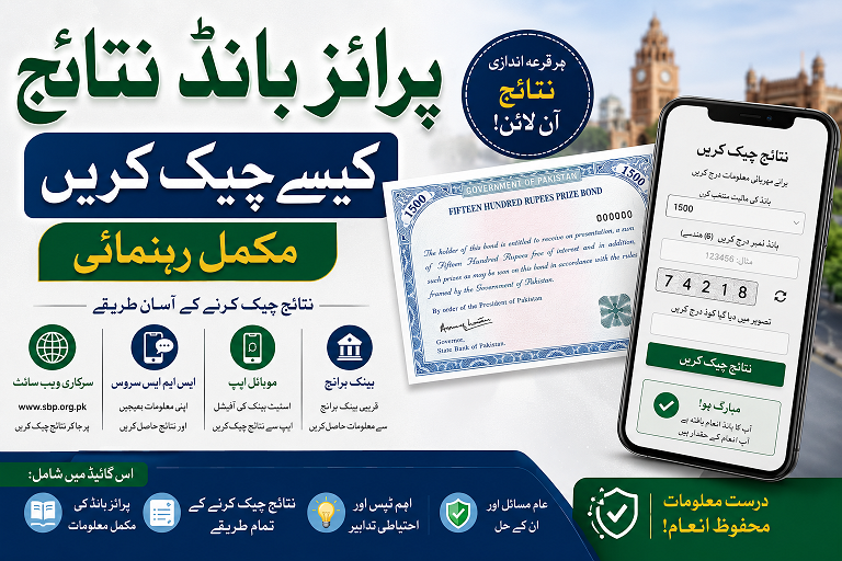پرائز بانڈ نتائج کیسے چیک کریں